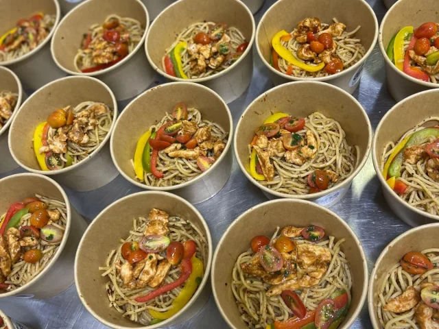 Hidangan Pasta yang disediakan untuk majlis