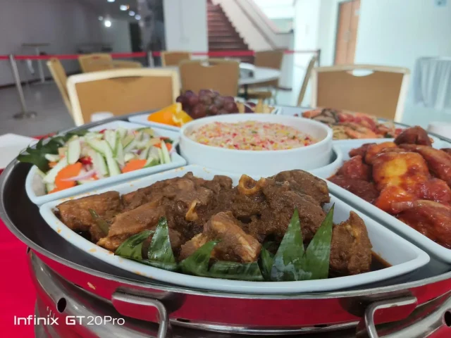Pilihan hidangan dalam sajian Dome VIP